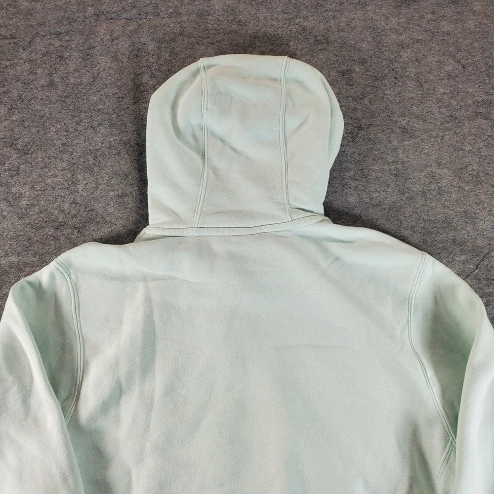 Nike Hoodie Mens Medium Mint Green Sportswear Club Fleece Pullover BV2654-394